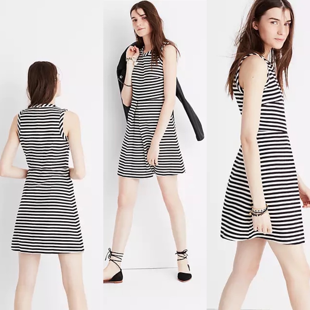 Madewell Afternoon Dress in Stripe Size XXS